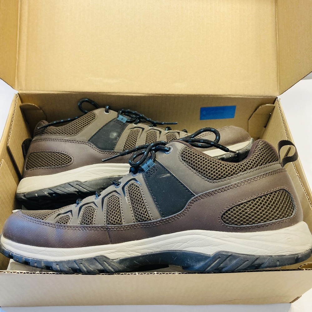 Columbia Granite Trail Shoes Mens 13 Brown Cordovan Night Wave Hiking YM1844-231